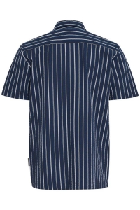 Casual Friday CFKAI 0204 SS striped seersucker sh: navy blazer