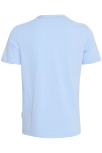 Casual Friday CFEMMET tee with embroidery:T-Shirts chambray blue
