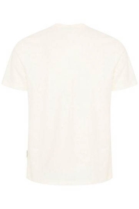 Casual Friday CFRYDER tee with chestprint:T-Shirts cloud dancer