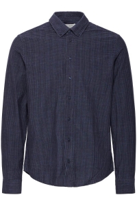 Casual Friday CFPONTUS LS BD checked corduroy shi: dark navy