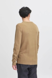 Casual Friday CFHEINE crew neck knit:Knit silver mink melange