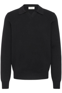 Casual Friday CFDAHL 0231 MILANO POLO KNIT:Knit black beauty