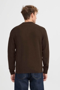 Casual Friday CFANDRO 0247 CREW NECK KNIT:Knit demitasse melange