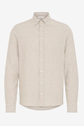Casual Friday CFHANES LINEN MIX LS SHIRT:Shirts/Bl