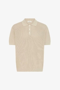 4001 - Accessoire CFISAKSSON SS POLO KNIT:Knit island fossil