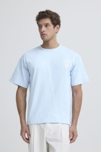 CFRUDE 0284 RELAXED T-SHIRT:T-Shirts cerulean