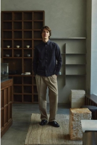 Accessoire CFALGOT STRIPED OXFORD SHIRT:Shirts/ dark navy