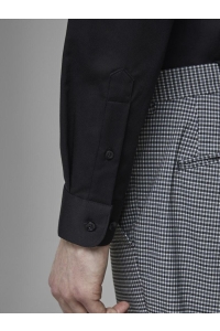 JACK%JONES PREMIUM jjprPARMA SHIRT L/S NOOS black/super slim