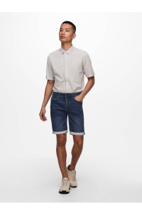 ONLY&SONS ONSPLY LIFE REG D BLUE JOG PK 8582 : blue denim