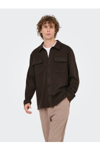 ONLY&SONS ONSNEWKODYL OVERSHIRT SWEAT NOOS mulch