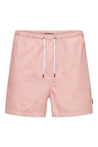 ONLY&SONS ONSTED STRIPE SEERSUCKER SWIM NOOS porcelain rose