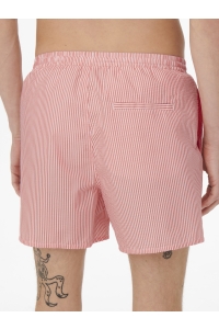 ONLY&SONS ONSTED STRIPE SEERSUCKER SWIM NOOS porcelain rose