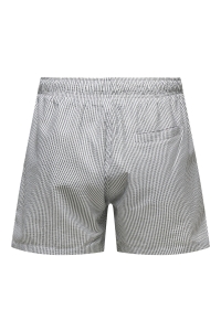 Only and Sons ONSTED STRIPE SEERSUCKER SWIM NOOS darkest spruce
