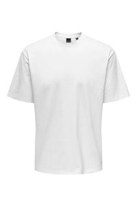 ONLY&SONS ONSFRED RLX SS TEE NOOS bright white