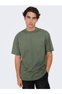 ONLY&SONS ONSFRED RLX SS TEE NOOS castor gray