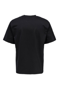 ONLY&SONS ONSFRED RLX SS TEE NOOS black