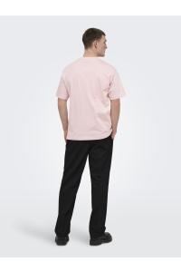 Only and Sons ONSFRED RLX SS TEE NOOS veiled pink
