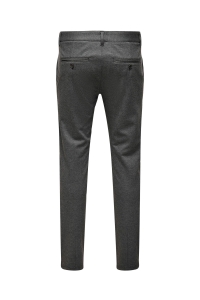ONLY&SONS ONSMARK SLIM HERRINGBONE 2911 PANT : black