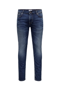 ONLY&SONS ONSLOOM SLIM DARK BLUE 3030 JEANS N: blue denim