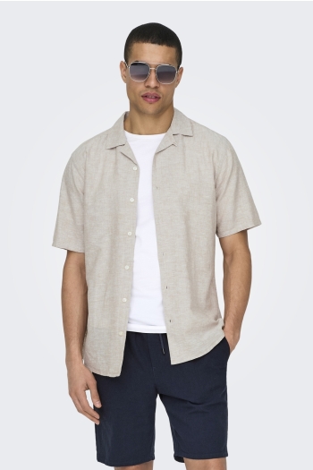 Only and Sons ONSCAIDEN SS SOLID RESORT LINEN NOO: