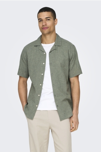 Only and Sons ONSCAIDEN SS SOLID RESORT LINEN NOO: