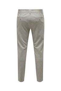 ONLY&SONS ONSMARK SLIM CHECK 020919 PANT NOOS chinchilla
