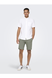 ONLY&SONS ONSMARK 0209 MELANGE SHORTS NOOS olive night