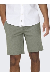 ONLY&SONS ONSMARK 0209 MELANGE SHORTS NOOS olive night