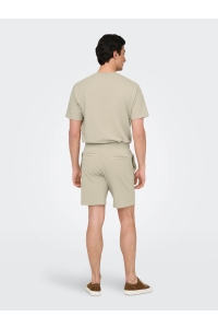 ONLY&SONS ONSKIAN LIFE REG SEERSUCKER SS TEE : silver lining