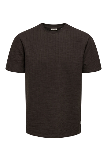 Only and Sons ONSKIAN LIFE REG SEERSUCKER SS TEE :