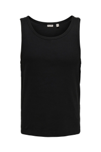 Only and Sons ONSTANNER REG SL TANK TOP NOOS black