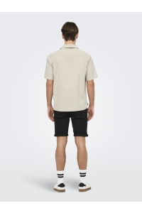 Only and Sons ONSEYE RESORT SEERS 0009 SHIRT NOOS silver lining