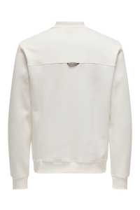 ONLY&SONS ONSABBOTT REG LS POLO cloud dancer