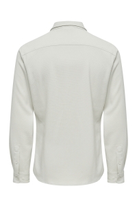 ONLY&SONS ONSROAD SLIM STRUCTURE STRETCH LS S: moonstruck