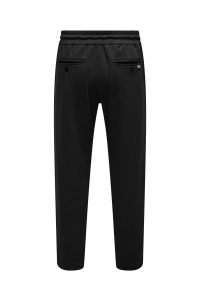ONLY&SONS ONSJAKE PIQUE JERSEY PANTS black