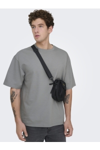 ONLY&SONS ONSCASPIAN AIRFLEX AUT SS TEE NOOS ultimate grey