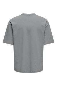 ONLY&SONS ONSCASPIAN AIRFLEX AUT SS TEE NOOS ultimate grey