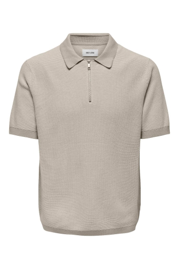 Only and Sons ONSMATTEO REG SS ZIP POLO