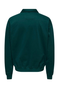 ONLY&SONS ONSBLAIS ATHL RUGBY REG SWEAT ponderosa pine