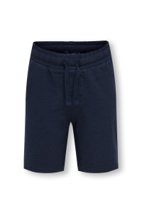 ONLY&SONS OSJKIAN REG SEERSUCKER SHORTS JRS navy blazer