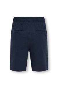ONLY&SONS OSJKIAN REG SEERSUCKER SHORTS JRS navy blazer