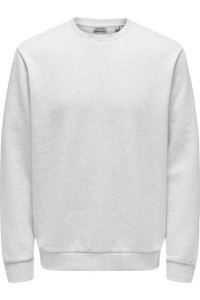 ONLY&SONS OSJCERES CREW NECK SWT NOOS super light grey melange