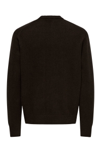 ONLY&SONS ONSJAMES RLX CREW KNIT NOOS demitasse