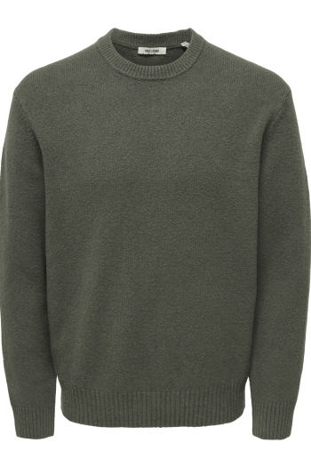 Only and Sons ONSJAMES RLX CREW KNIT NOOS