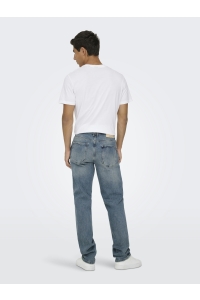Only and Sons ONSEDGE PERFORMANCE LB 3816 DOT DNM: light blue denim