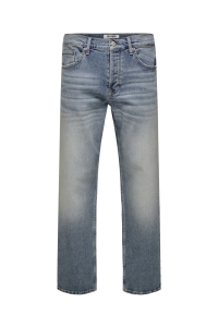 Only and Sons ONSEDGE PERFORMANCE LB 3816 DOT DNM: light blue denim