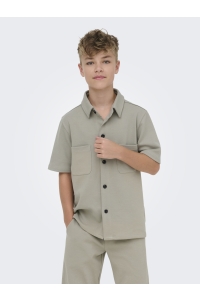 Only and Sons OSJNEW KODYL REG SS SHIRT SWT vintage khaki