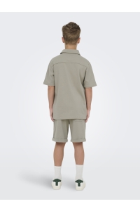 Only and Sons OSJNEW KODYL REG SS SHIRT SWT vintage khaki