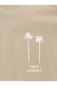 ONLY&SONS OSJMENES LOOSE SS O-NECK JRS tofu/palms