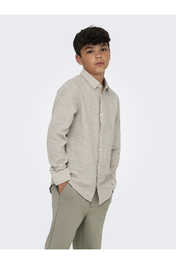 Only and Sons OSJCAIDEN LIFE LS LINEN SHIRT WN NO: